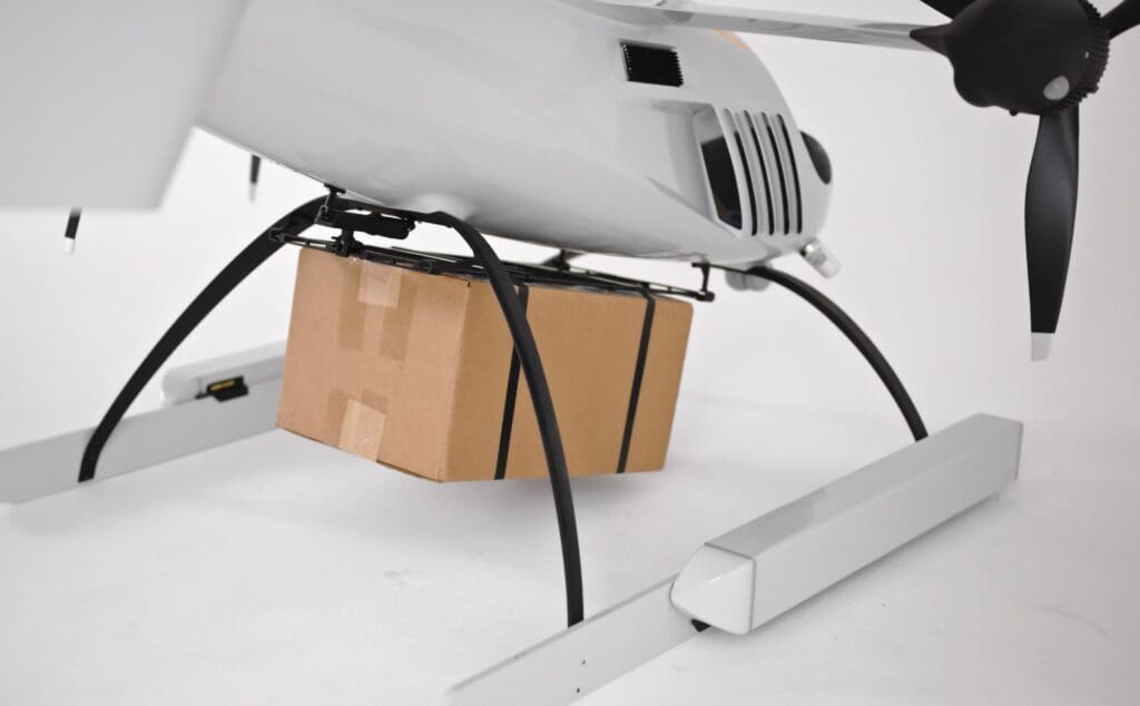 Unmanned Aerospace's GH-4 Drone external cargo rack